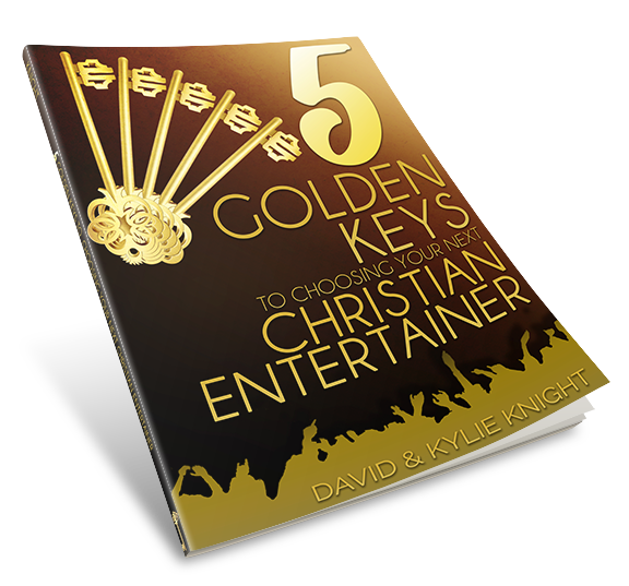 5 Golden Keys to Choosing Your Next Christian Entertainer Ebook Cover