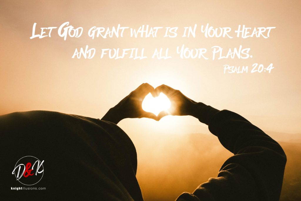 Let God grant what is in your heart and fulfill all your plans.