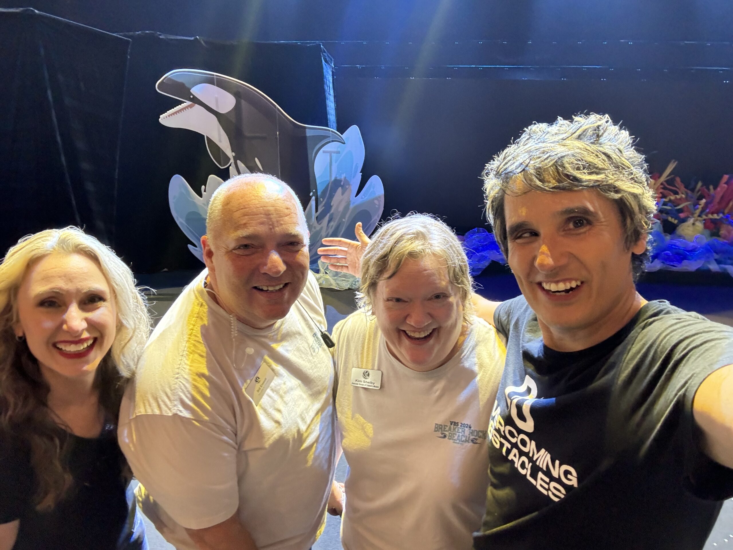 Bill Emeott and Kim Shelby