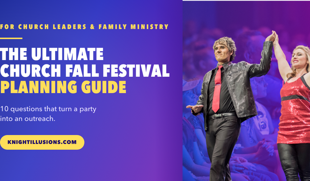The Ultimate Church Fall Festival Planning Guide